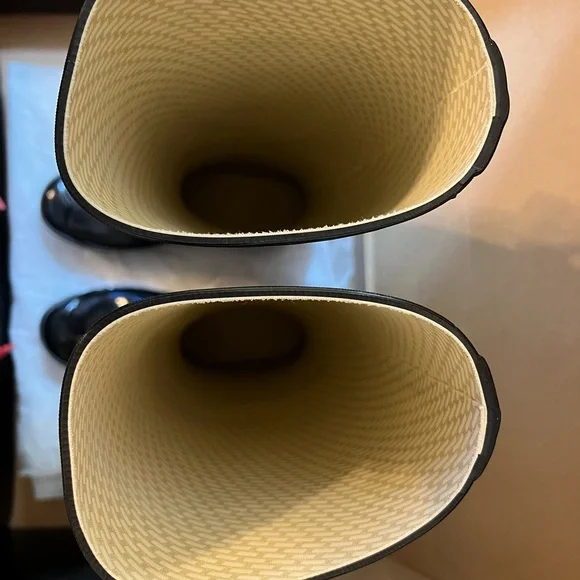 HUNTER Women’s Original Tall GLOSS Rain Boots Size 5 - Picture 3 of 5